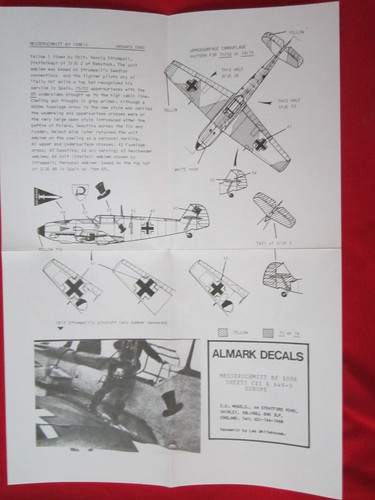 Almark c11 bf - c11, bf-109e